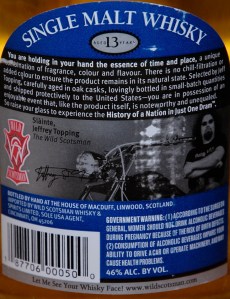 Back Label