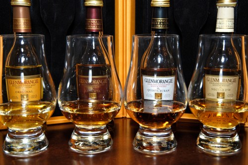 Four poured Glenmorangies